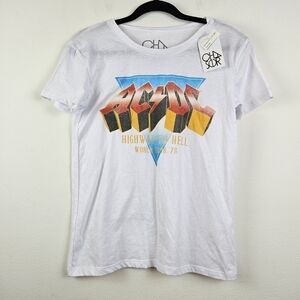 Chaser AC/DC Vintage Highway to Hell Tour 78 Graphics Band Tee Size XS